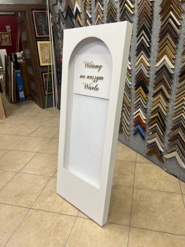 Tablica powitalna flower box XL  60x150 - obrazek 3