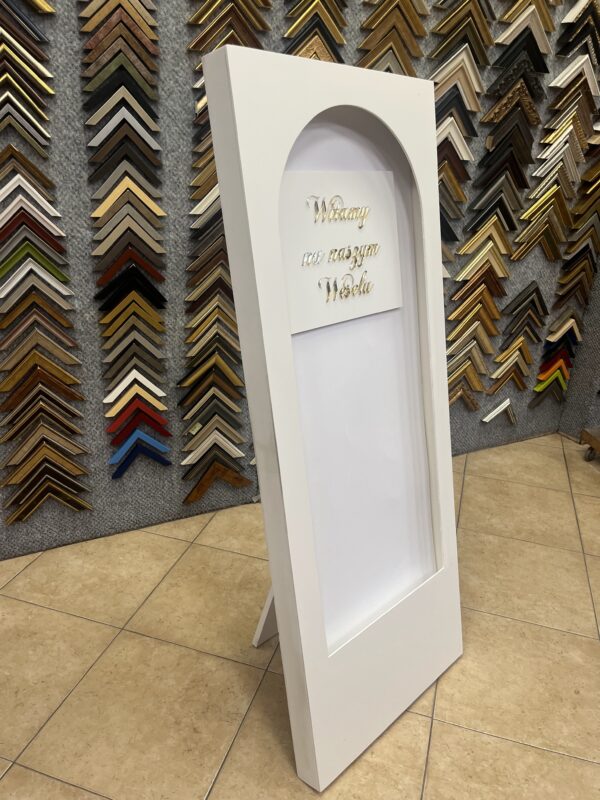 Tablica powitalna flower box XL  60x150 - obrazek 2