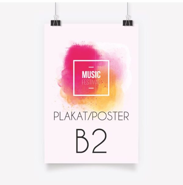 3904 Poster / plakat B2